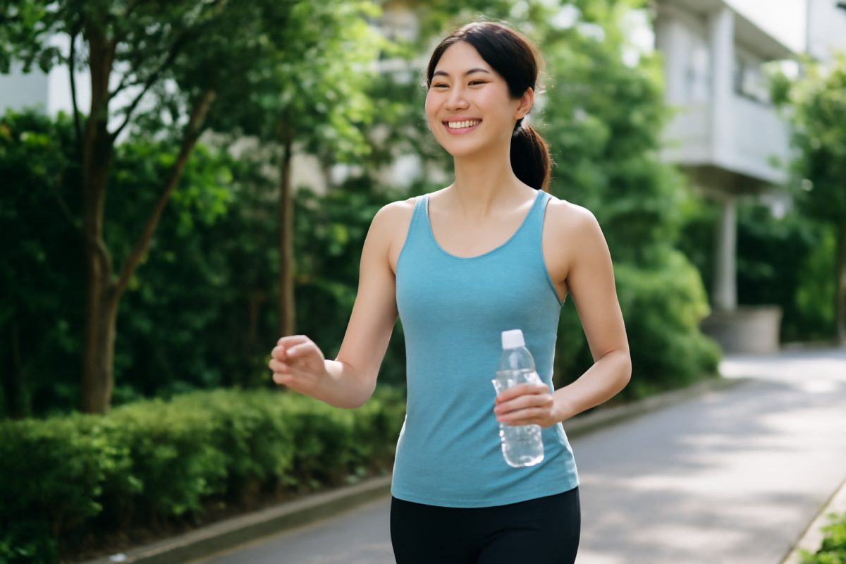 水分のとり方を変えたら、むくみと体重がすっきりした