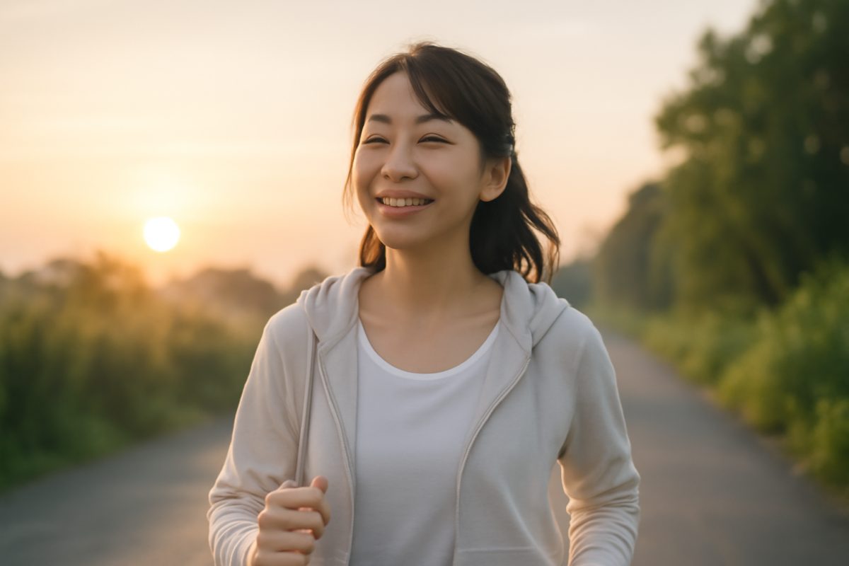 朝日を浴びて歩くと一日が整う：体内時計とリズムのやさしい話
