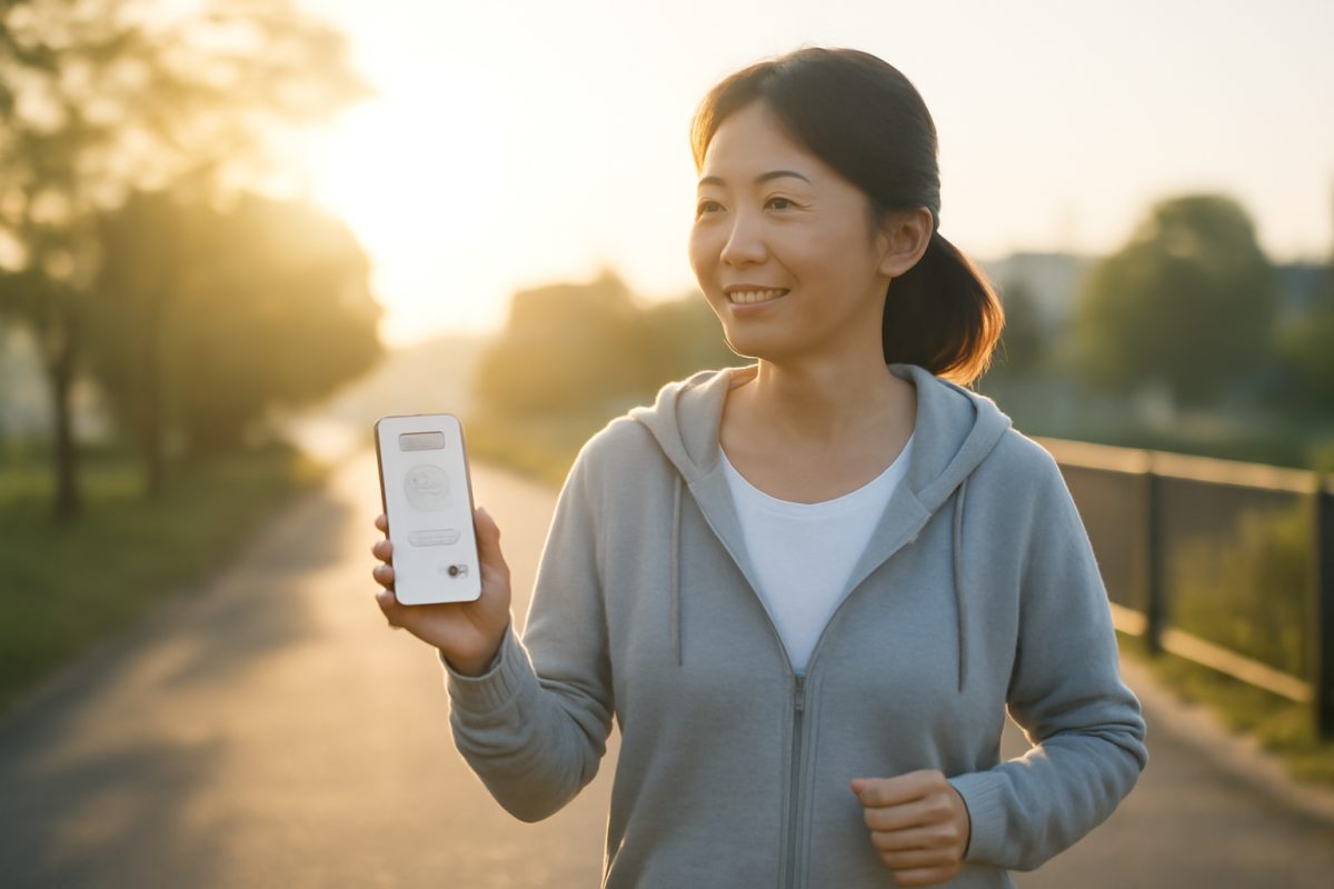 スマホの歩数計で「見える化」して朝歩きを楽しく続けるコツ