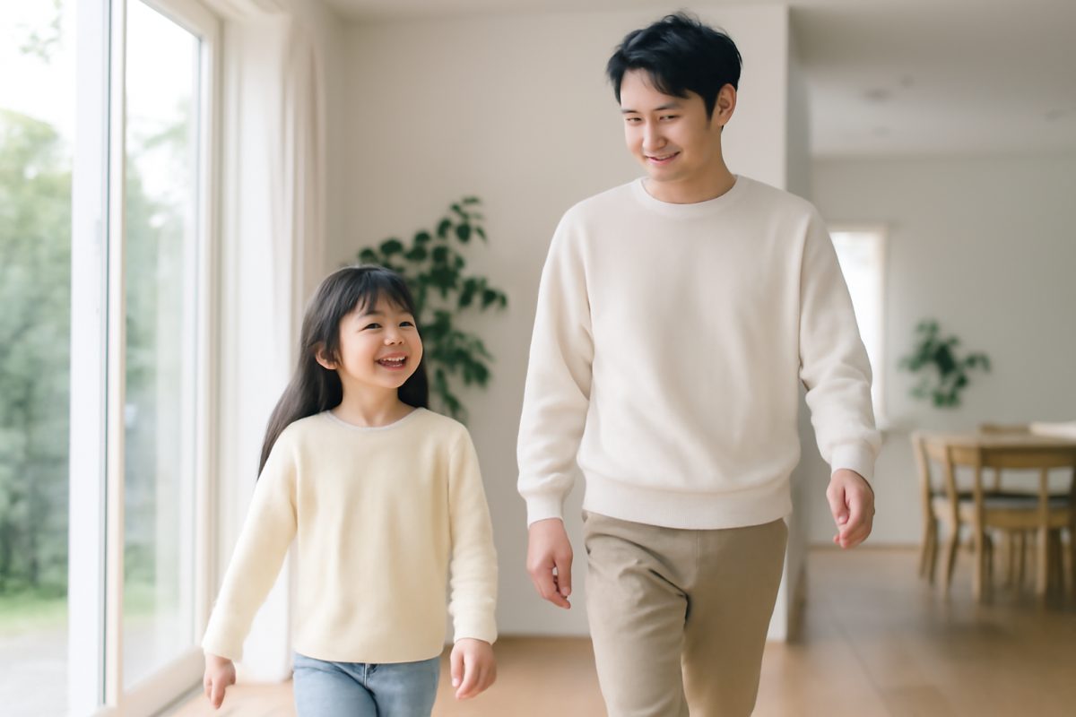 雨の日でも歩ける「室内おさんぽ」アイデア。親子で体を動かす休日の過ごし方