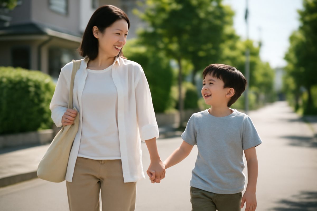 子どもの「歩きたい」を引き出す。歩くことが好きになる習慣の育て方