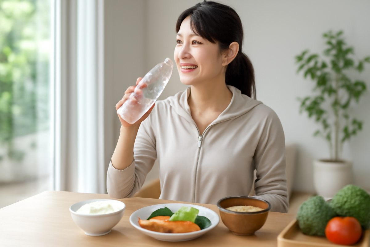 歩いた日の水分補給ー「のどが渇く前」がちょうどいい