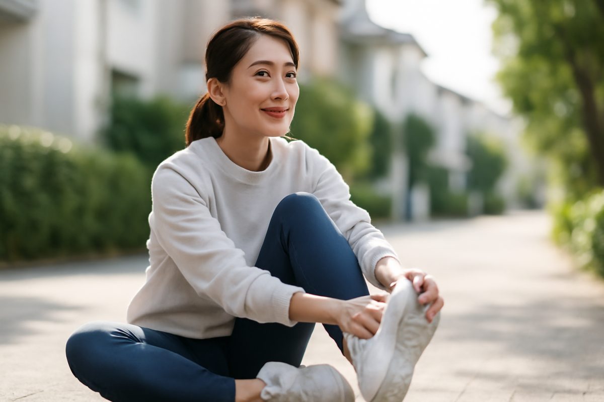 歩く前の3分でOK！「足首まわし」から始める準備運動のすすめ